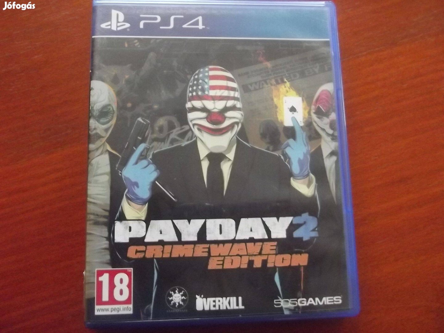 Eladó Ps4 Eredeti Játék : 6. Payday 2 Crimeware Edition (karcmentes)