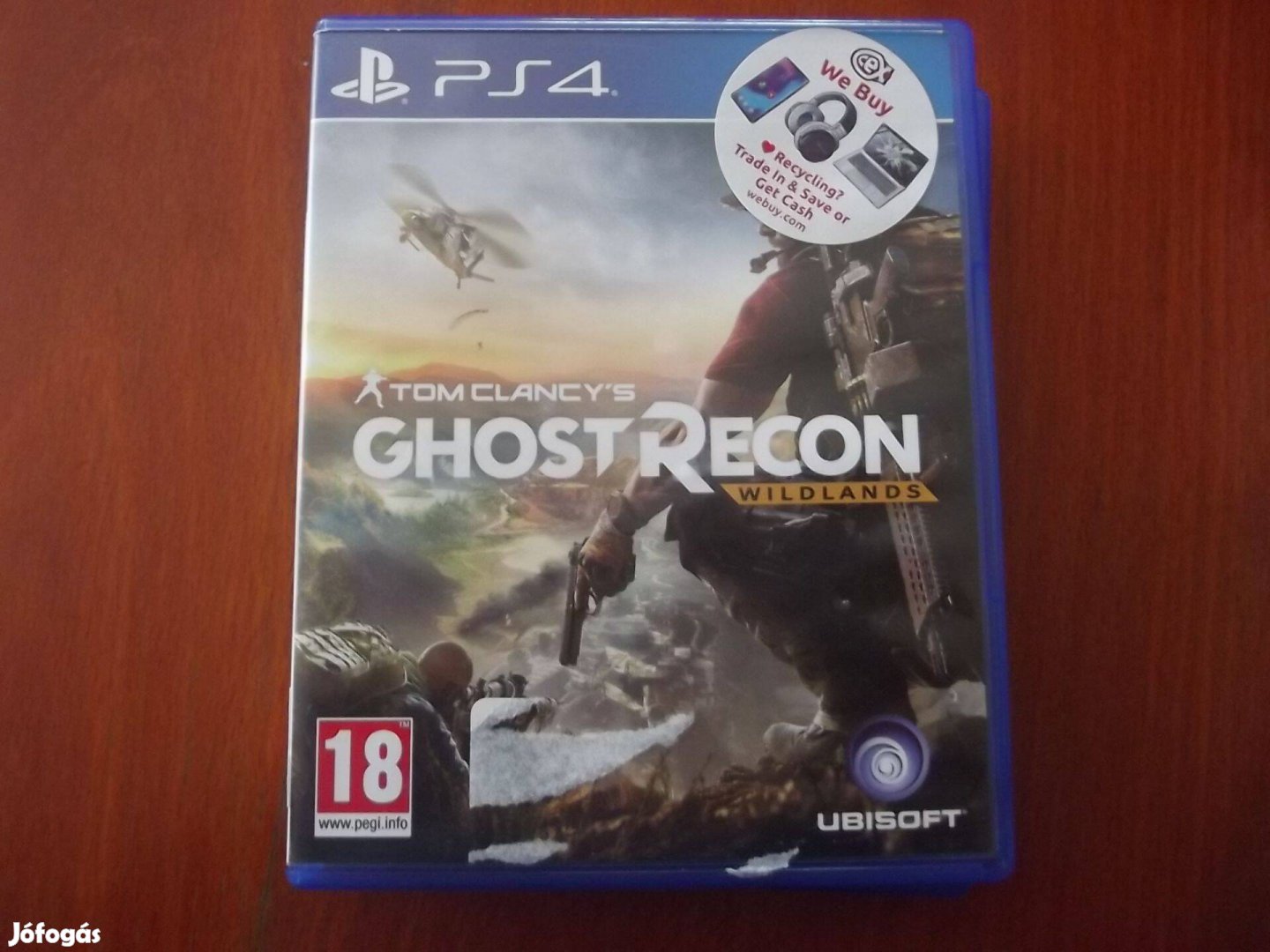 Eladó Ps4 Eredeti Játék : 76. Tom Clancys Ghost Recon Wildlands ( kar