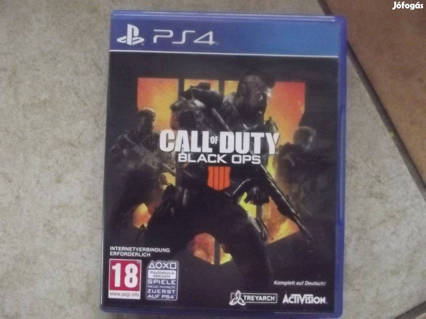 Eladó Ps4 Eredeti Játék : 77. Call Of Duty Black Ops 4 ( karcmentes