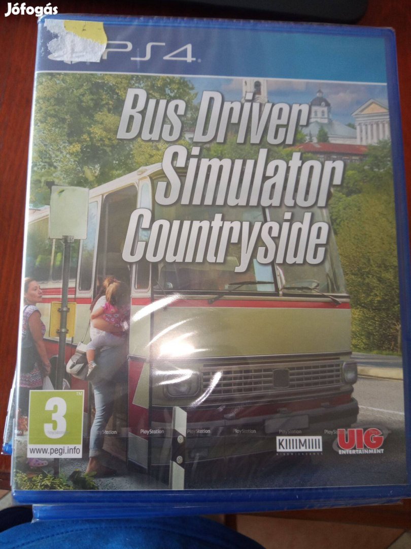 Eladó Ps4 Eredeti Játék : 82. Bus Driver Simulator Contryside Új Bon