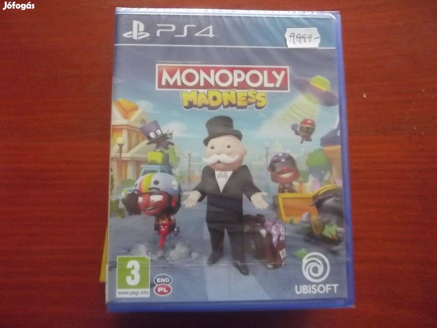 Eladó Ps4 Eredeti Játék : 94. Monopoly Madness Új Bontatlan