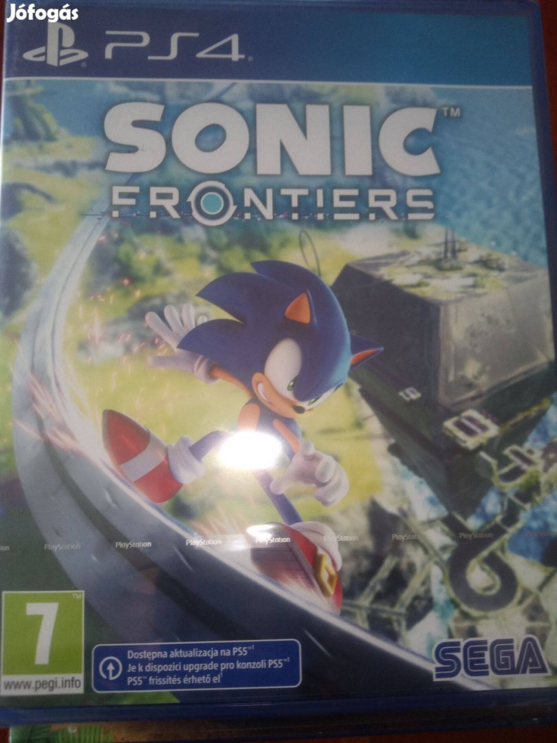 Eladó Ps4 Eredeti Játék : 95. Sonic Frontiers Új Bontatlan