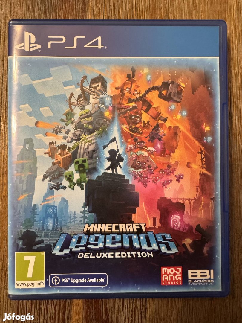 Eladó Ps4 Minecraft Legends Deluxe Edition játék!