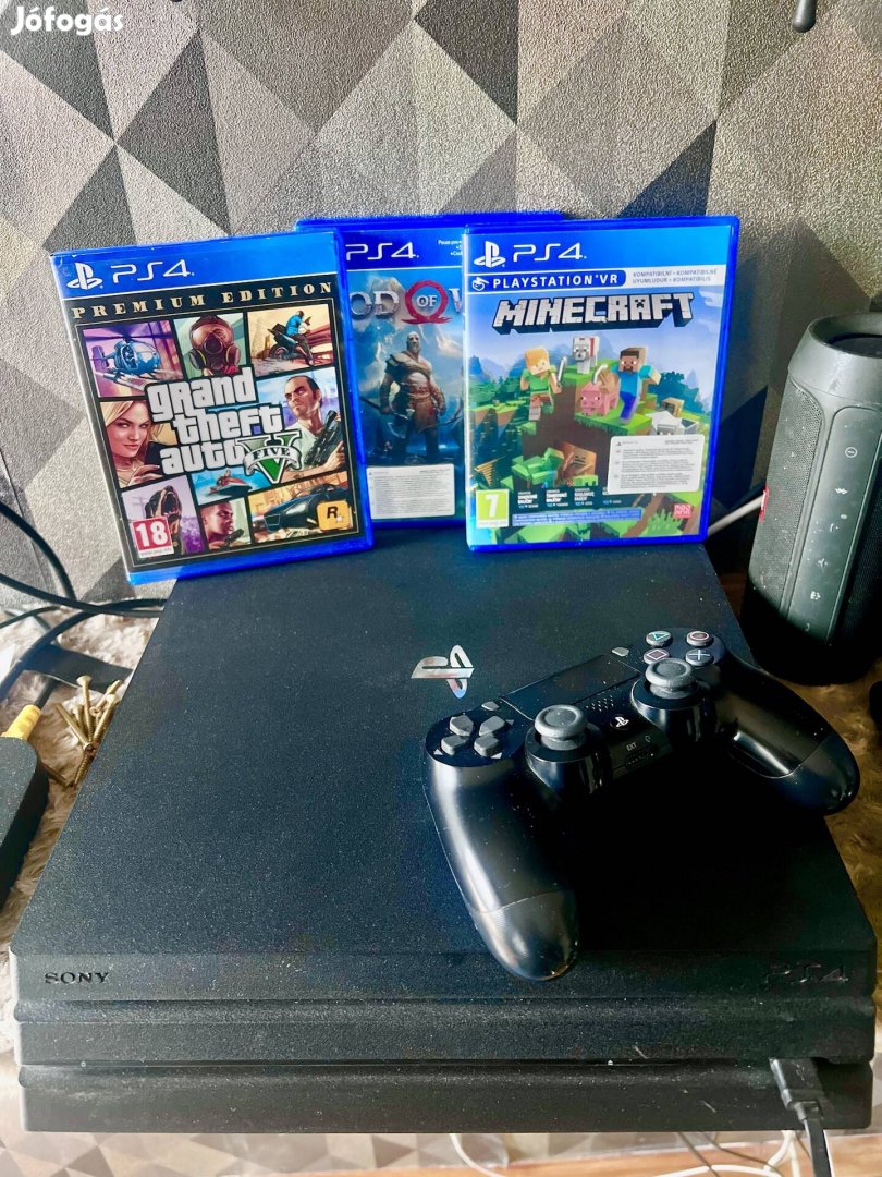 Eladó Ps4 Pro 1Tb Újszerű Állapot+Játékok!