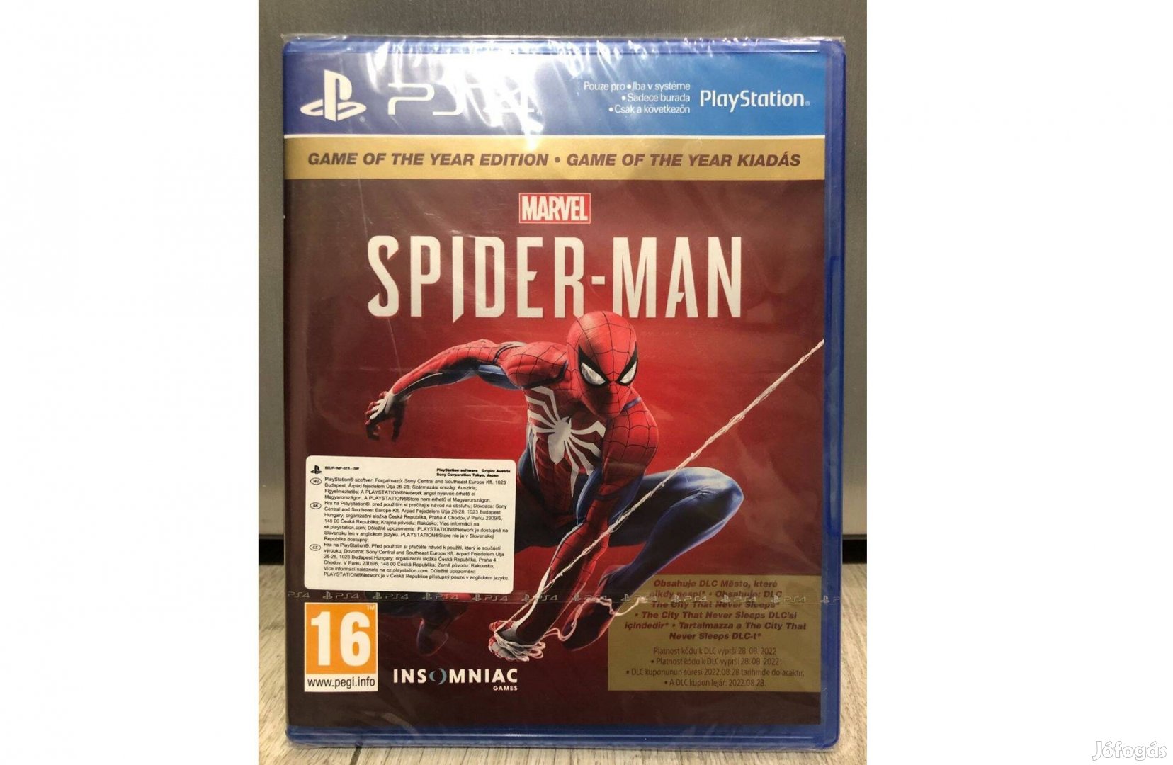 Eladó Ps4 Spiderman "Game of the year edition"