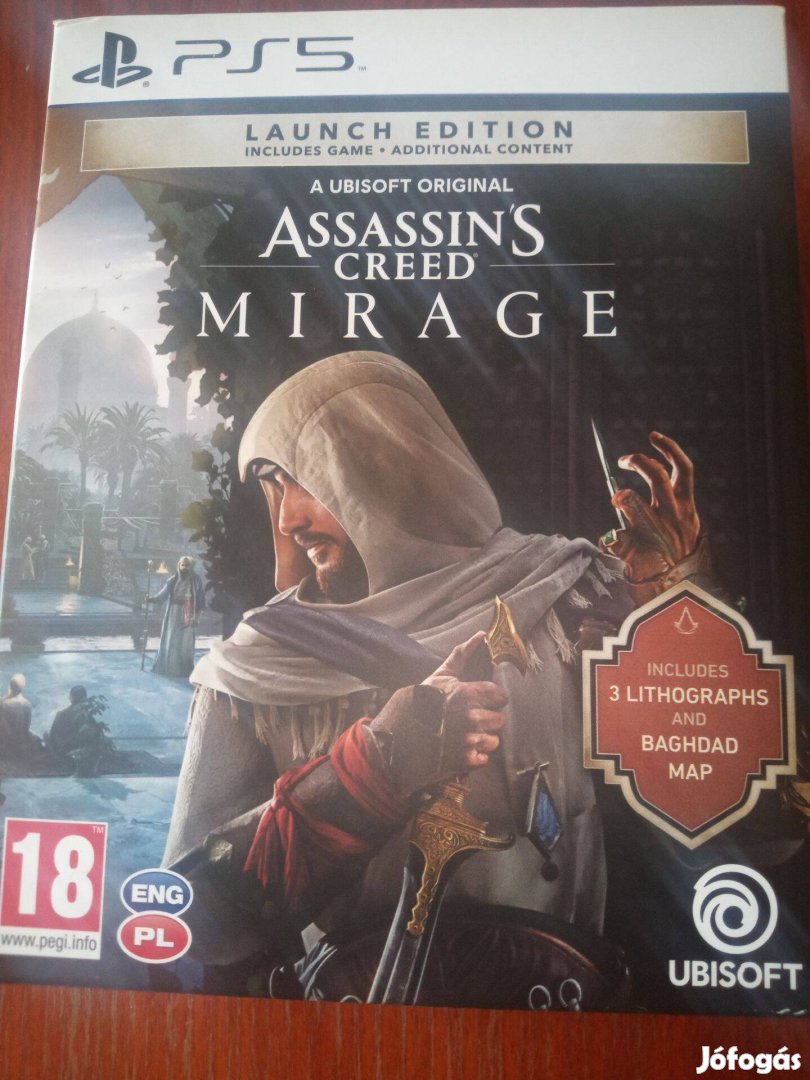 Eladó Ps5 Eredeti Játék : 143. Assassins Creed Mirage Gyüjtői