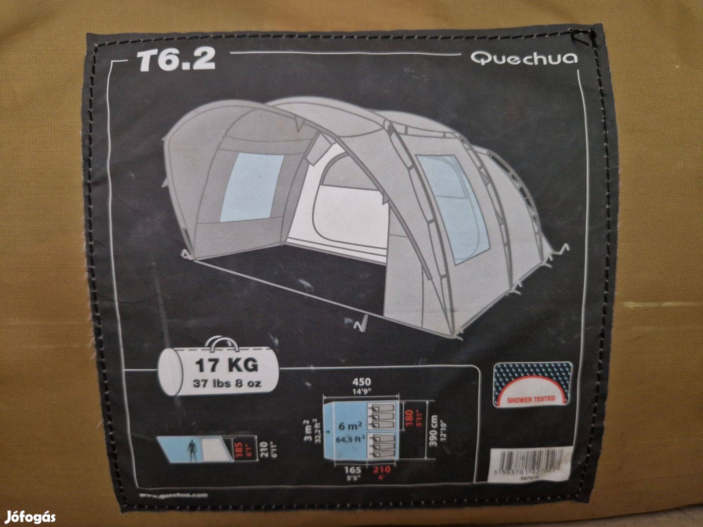 Eladó Quechua T6.2 sátor