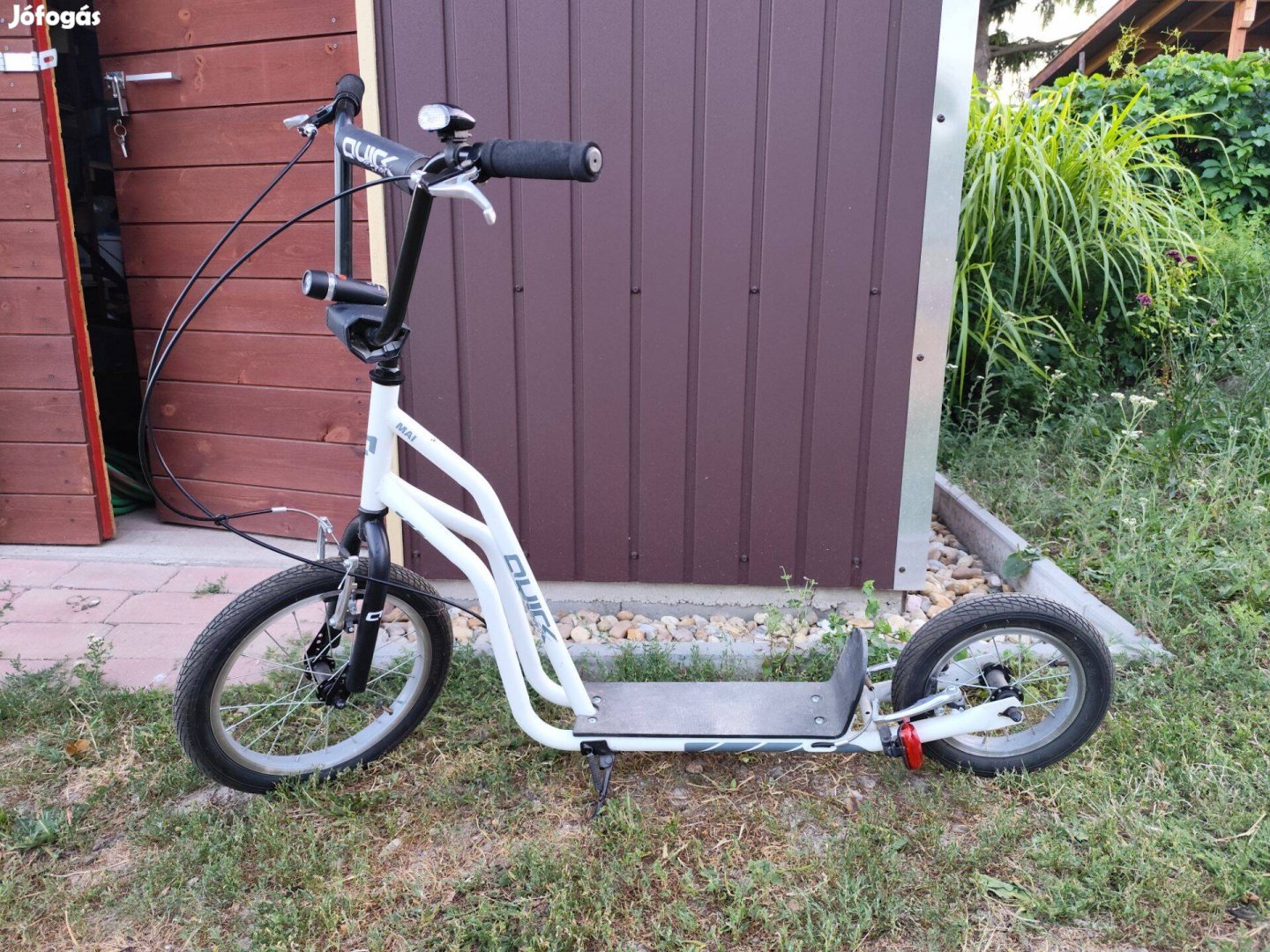 Eladó Quick Sport Mai nagykerekű roller, Fehér