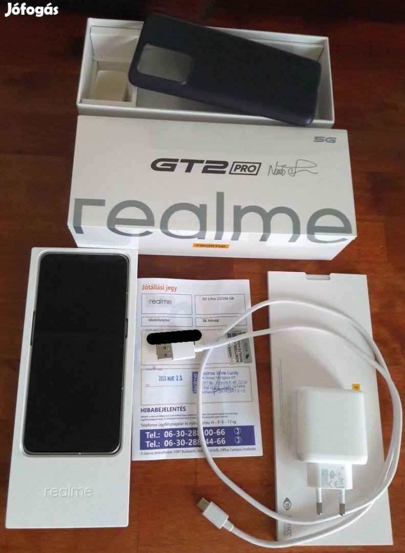 Eladó Realme GT2 Pro 12gb/256gb, makulátlan állapotban, 2026ig garanci