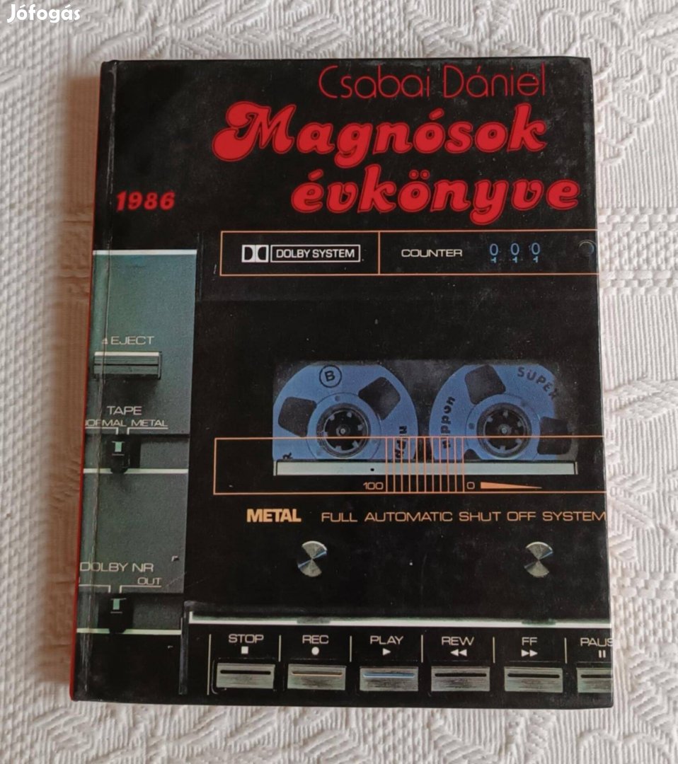 Eladó Régi / Retro / Vintage Csabai Dániel: Magnósok évkönyve 1986