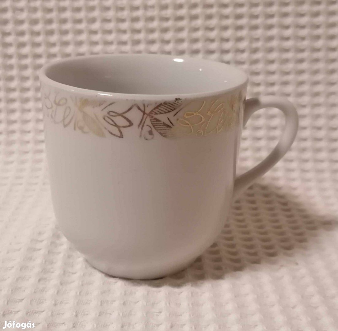 Eladó Régi / Retro / Vintage Szép Német Arany Mintás Porcelán Bögre