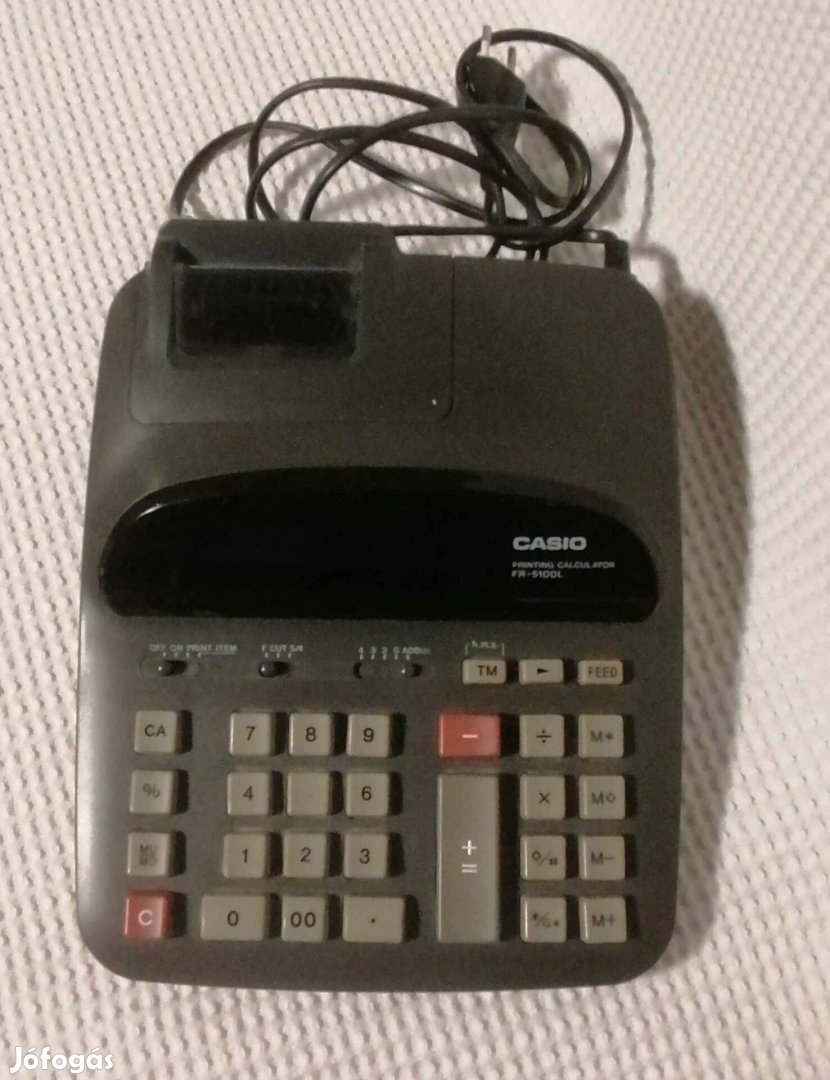 Eladó Régi / Retro / Vintage "Casio" FR-5100L Printing Calculator