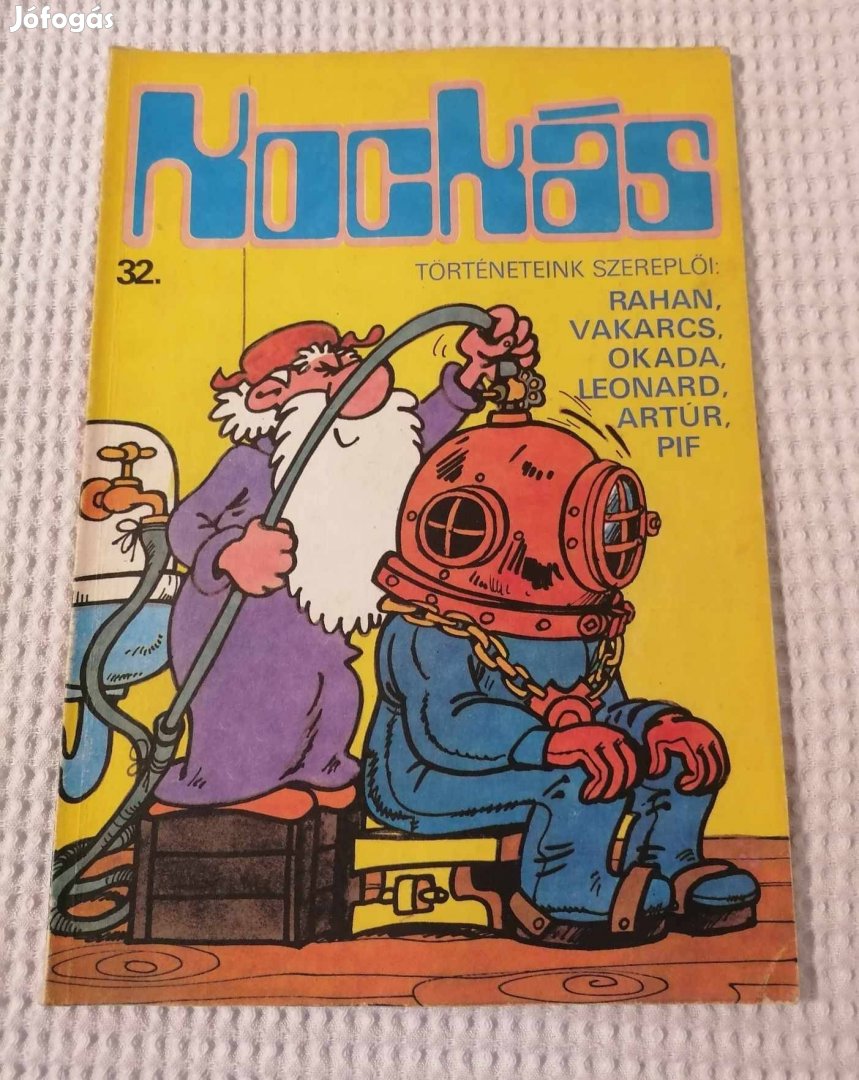 Eladó Régi / Retro / Vintage "Kockás" Képregény (32.szám)