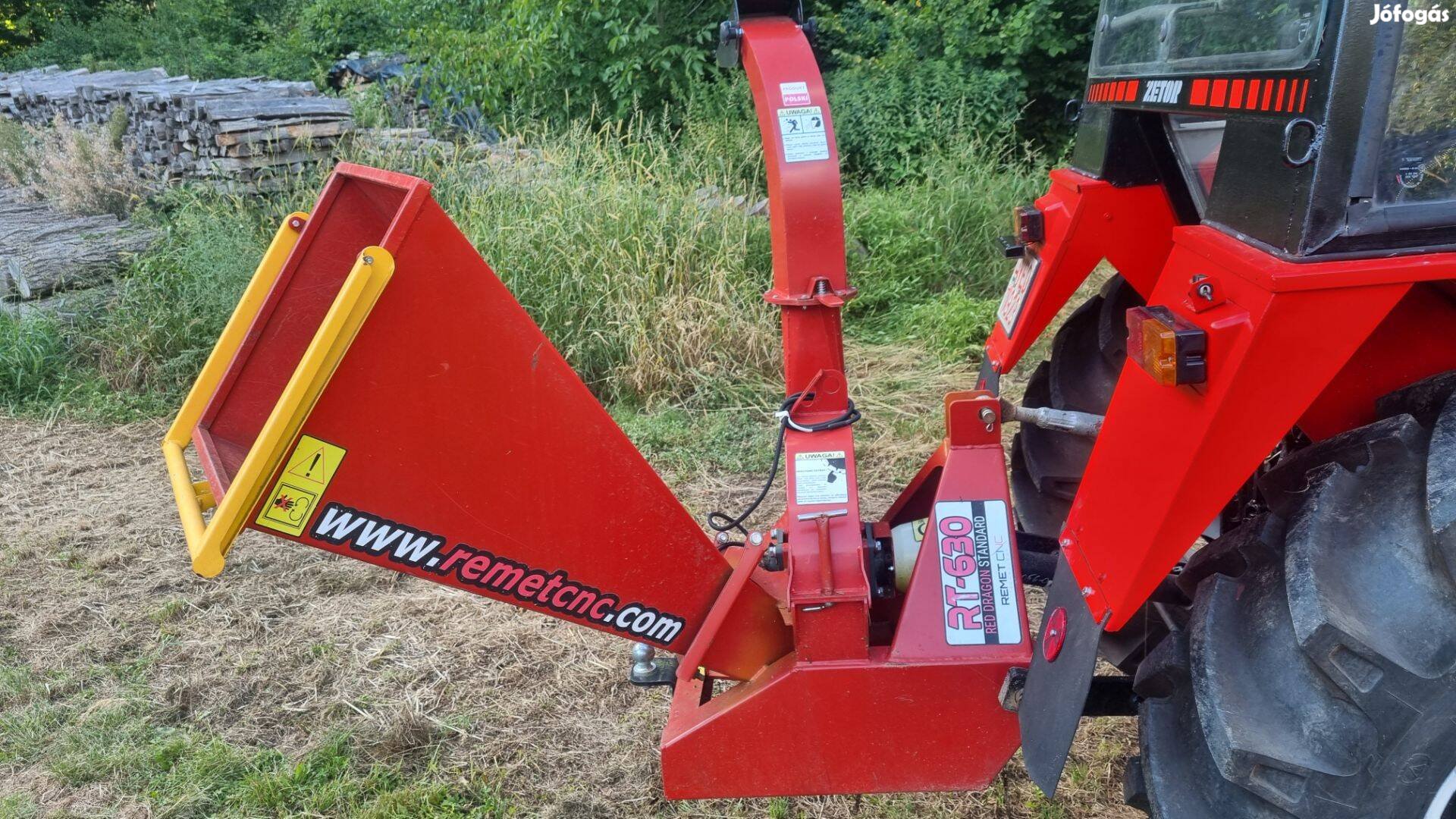 Eladó Remet RT-630 ágdaráló/ágaprító!!