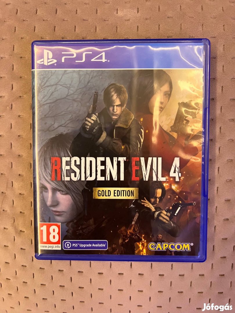 Eladó Resident evil 4 Gold PS4 kiadás.Dlc kód érvényes