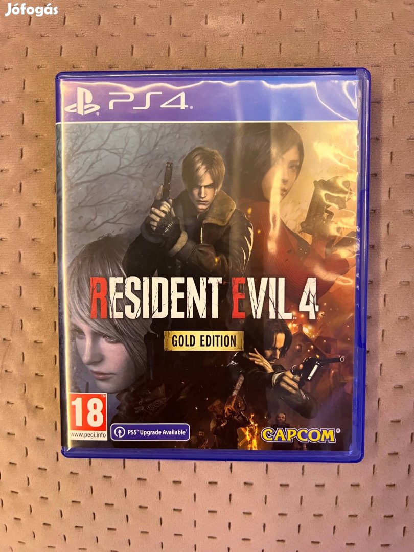 Eladó Resident evil 4 Gold Ps4 játékom