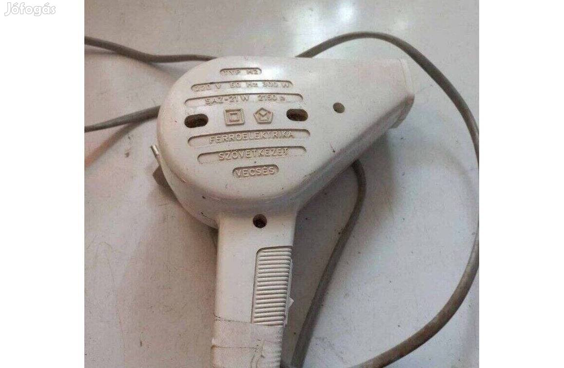 Eladó Retro fehér hajszárító