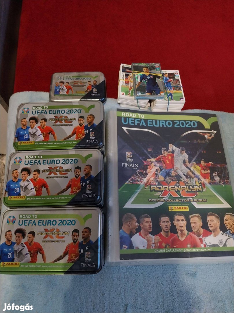 Eladó Road to UEFA EURO 2020 focis kártyák