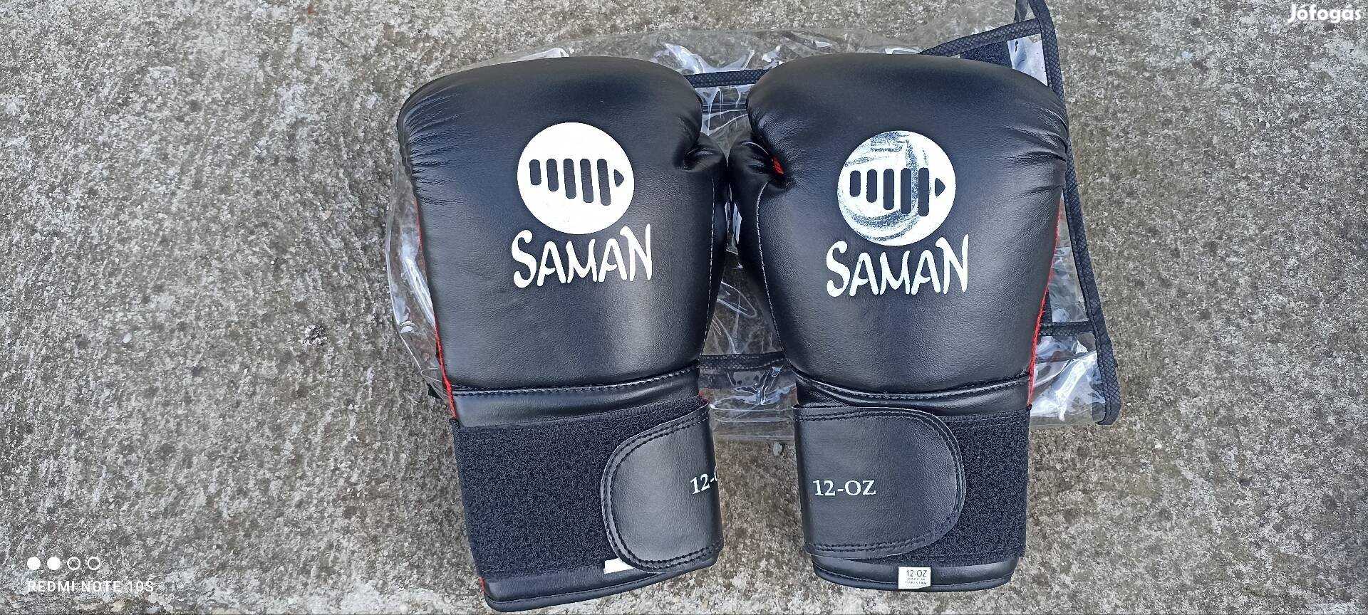 Eladó Saman boxkesztyű, újszerű állapotban 