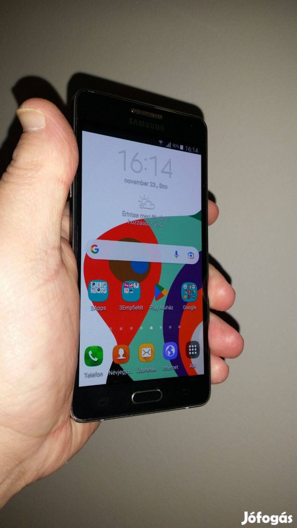 Eladó Samsung A5 2015 Normál Állapotú Fügetlen Fekete Hibátlan Müködés