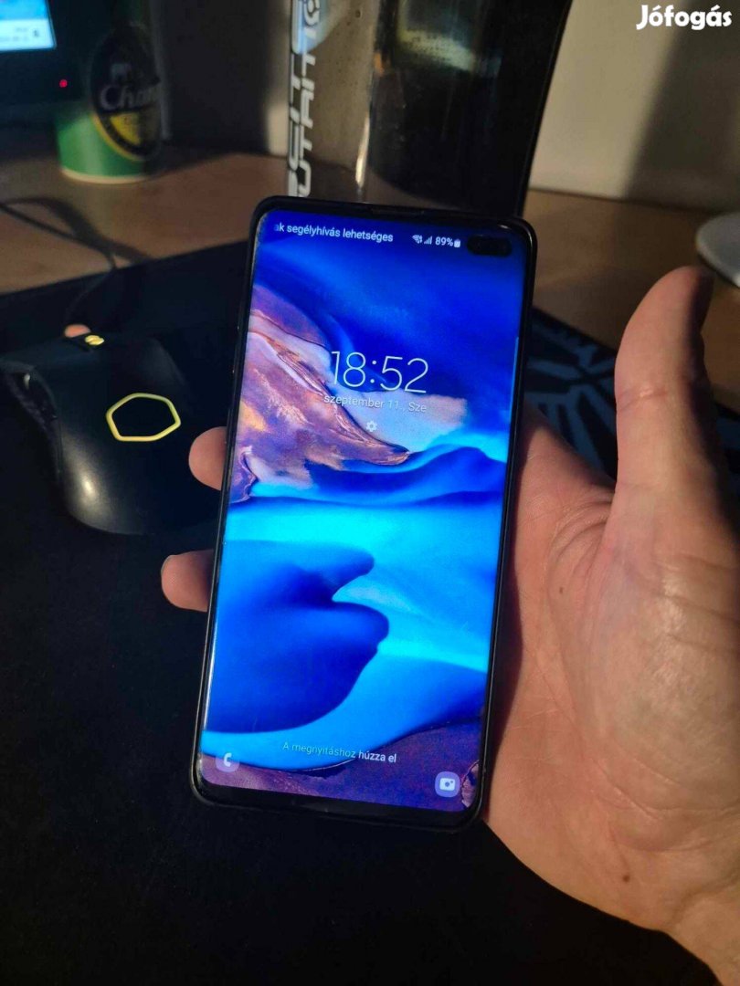 Eladó Samsung Galaxy S10 Plus (128GB, fekete)