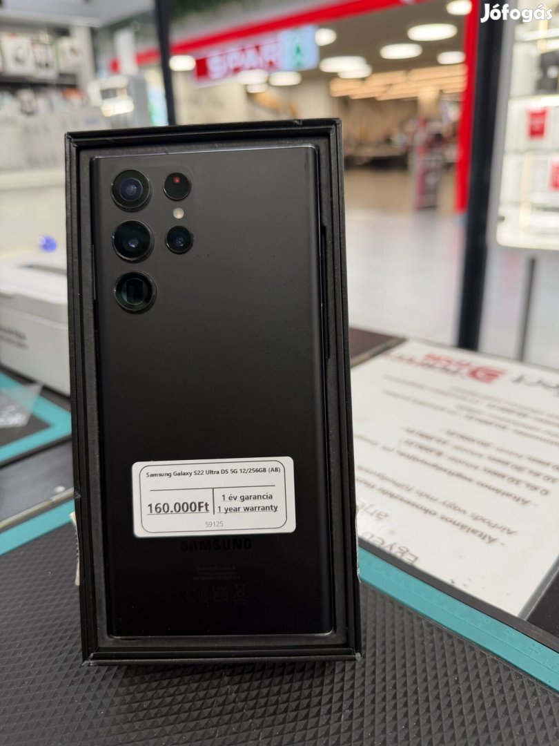 Eladó Samsung Galaxy S22 Ultra 12256GB