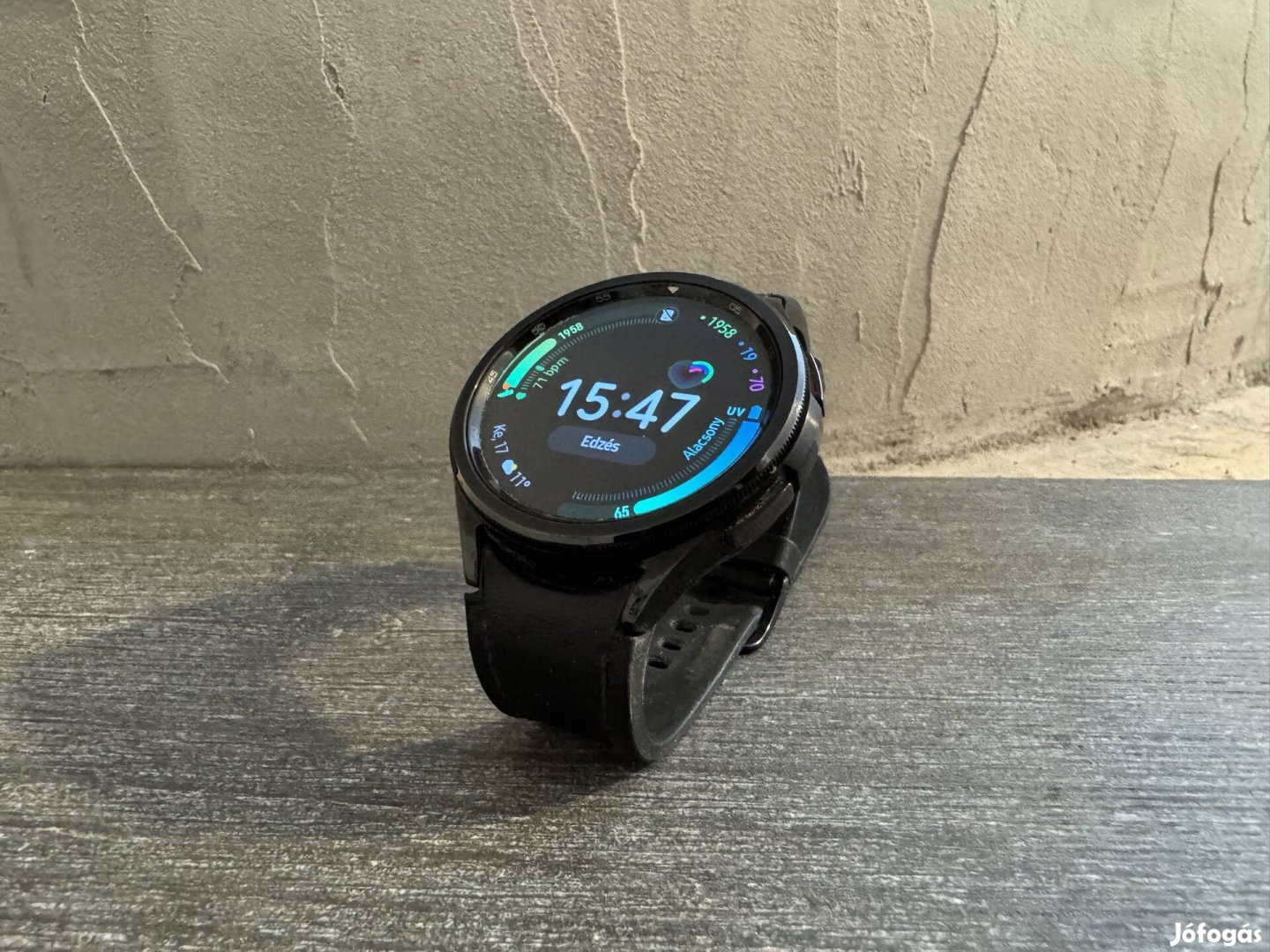 Eladó Samsung Galaxy Watch 6 Classic LTE - dobozával és töltőjével