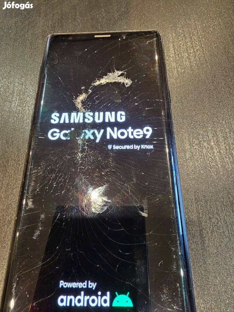 Eladó Samsung Note 9 Törött