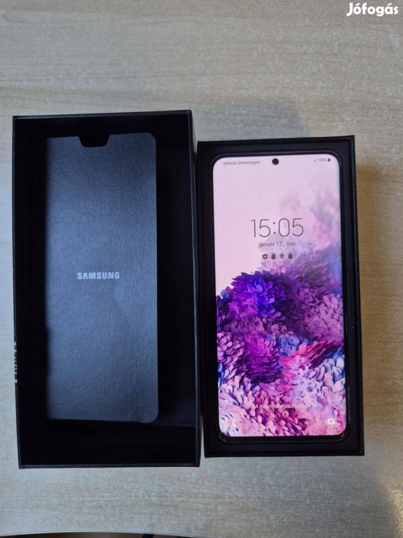 Eladó Samsung S20 SM-G980F/DS kártyafüggetlen karcmentes 128GB