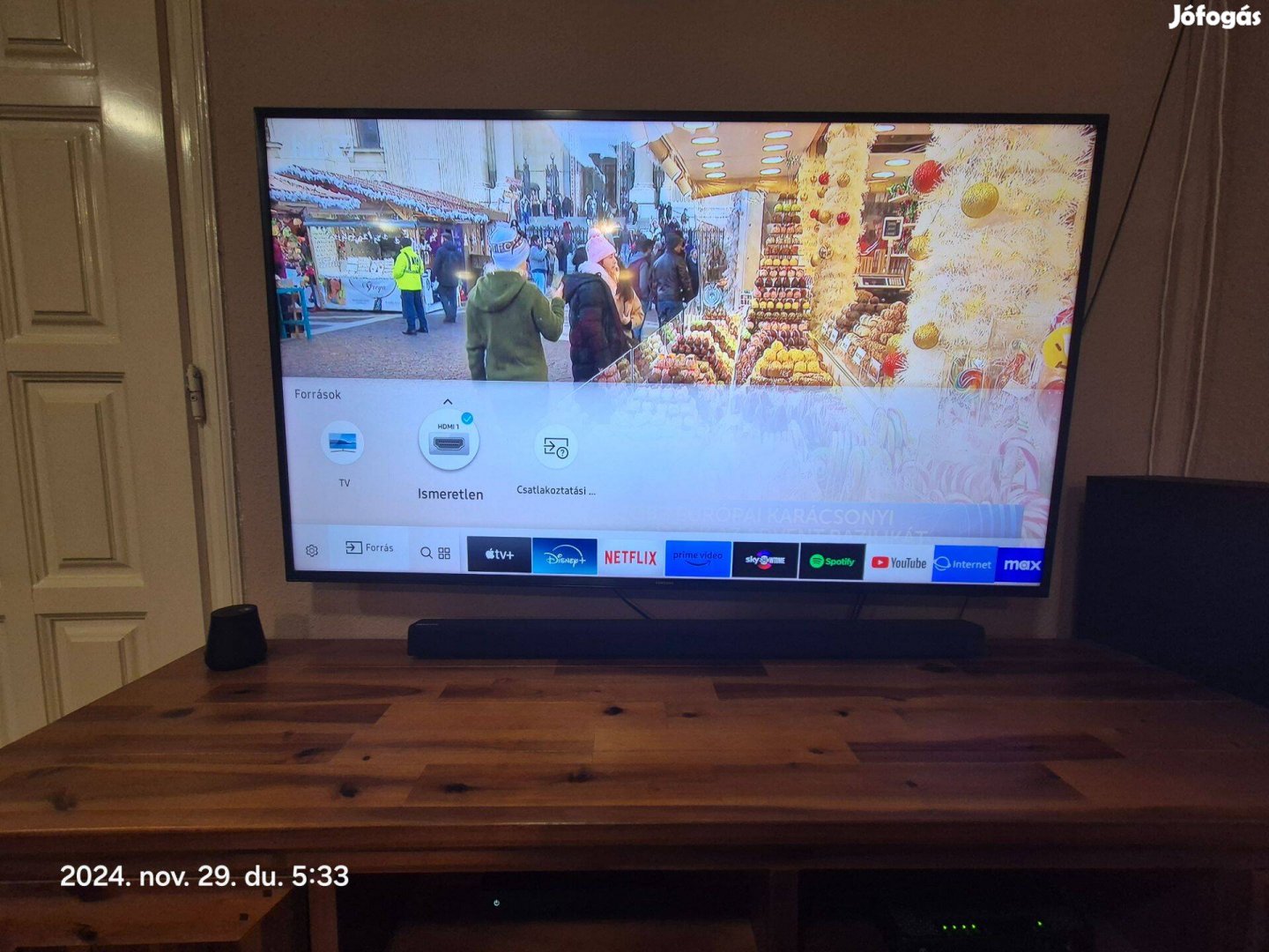 Eladó Samsung Tv 60coll 147cm képátló