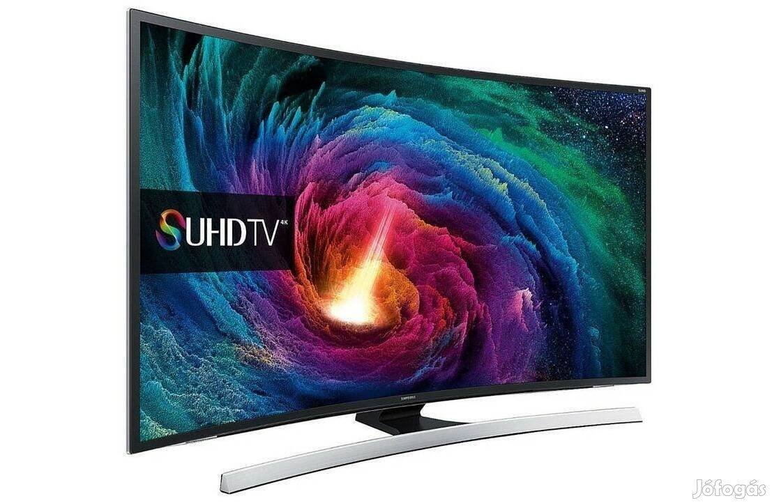 Eladó Samsung UE48JS8500 típusú ívelt led tv. Ajándék 3D-s szemüveggel