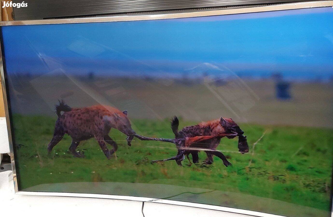 Eladó Samsung UE48JS8500 típusú ívelt led tv. Ajándék 3D-s szemüveggel