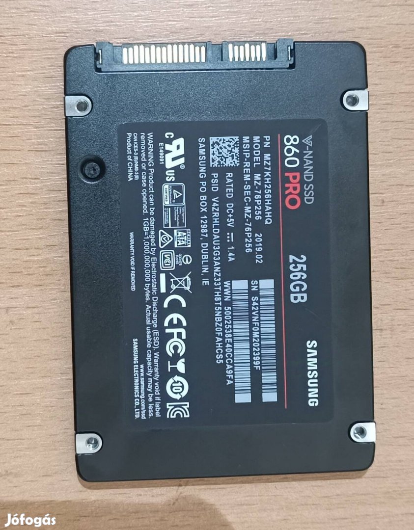 Eladó Samsung ssd. 