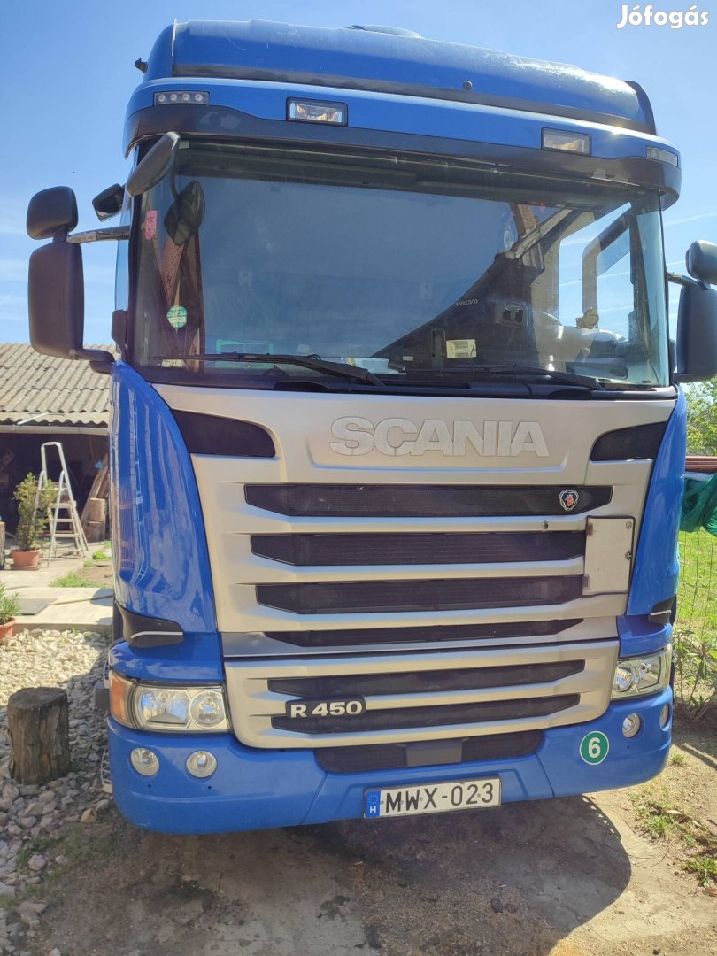 Eladó Scania R450 vontató 
