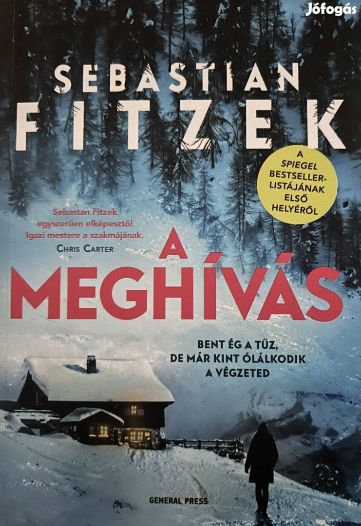 Eladó Sebastian Fitzek A meghívás című könyv