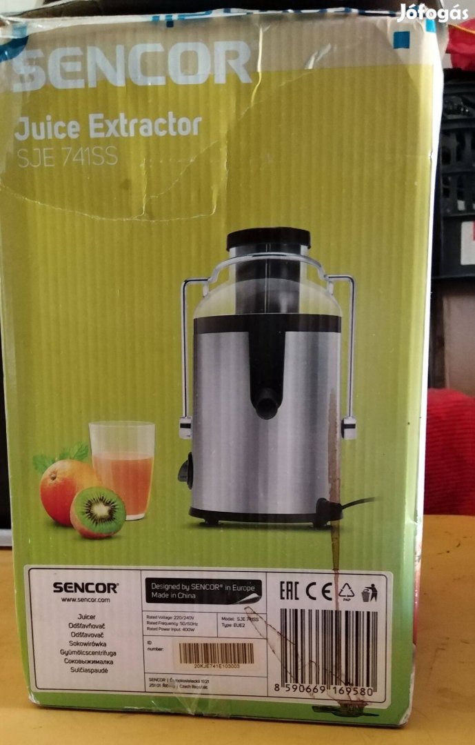 Eladó Sencor Sje741SS gyümölcscentrifuga