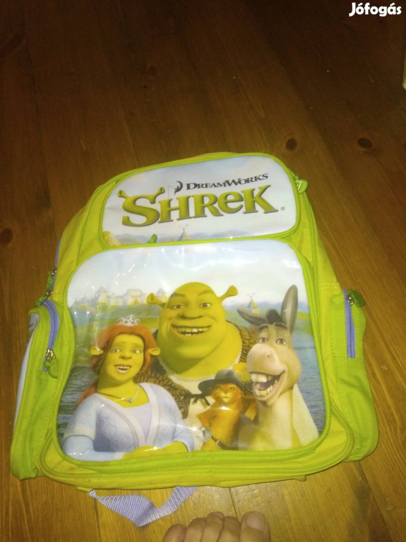 Eladó Shrek mintás új iskolatáska