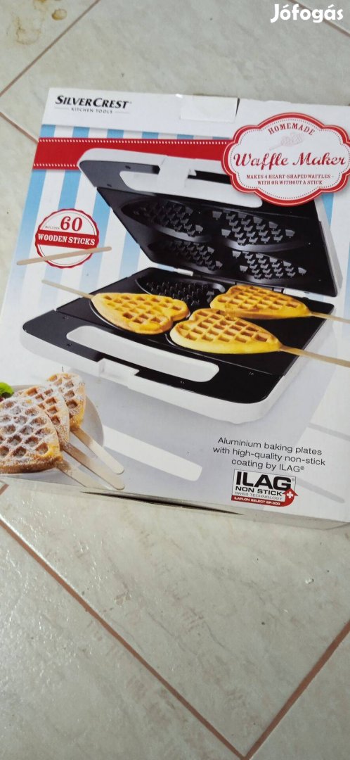 Eladó Silver Crest Goffrisütő waffel waffle vaffel sütő szív sütő