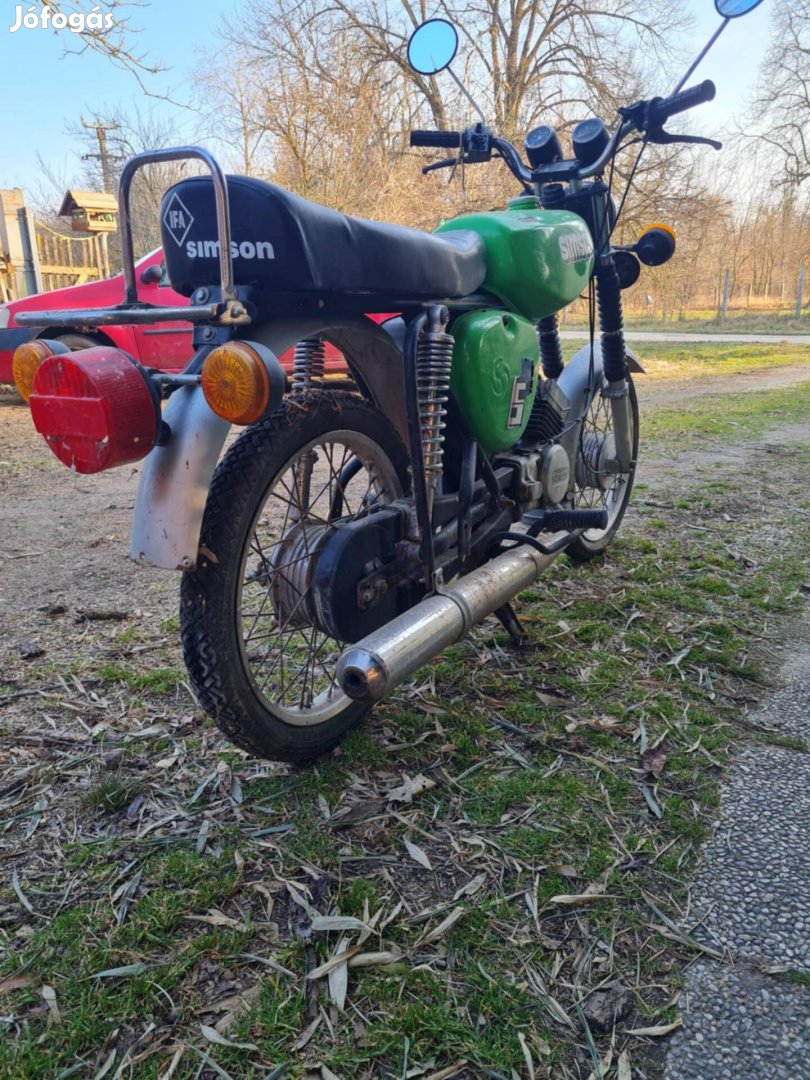 Eladó Simson S51 segédmotor 
