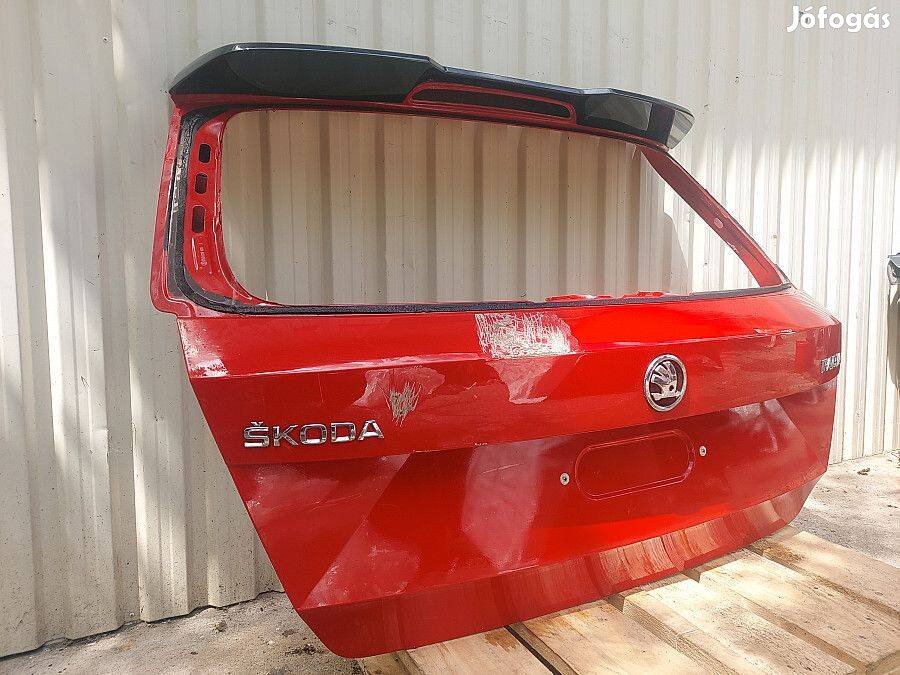 Eladó Skoda Fabia 3 III csomagtér ajtó Montecarlo spoiler