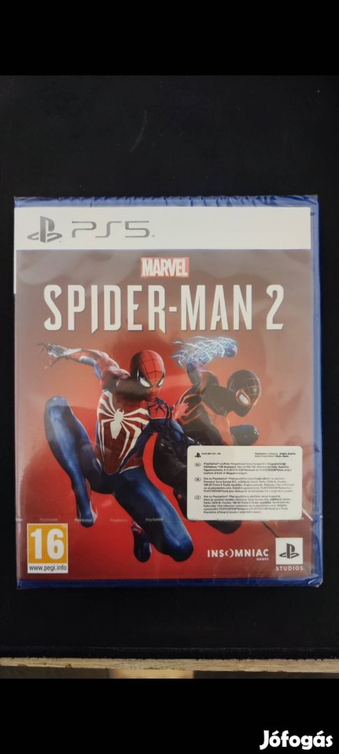 Eladó Spiderman 2 PS5 bontatlan csomagolásban 