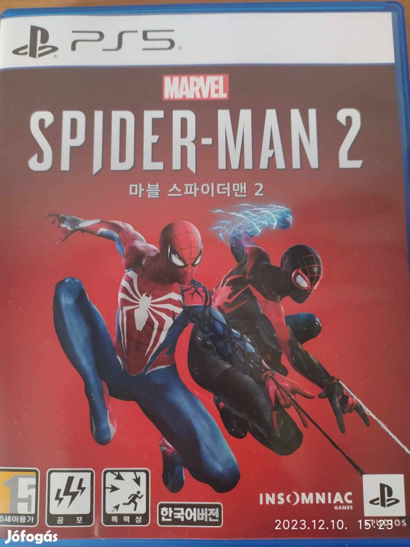 Eladó:Spiderman 2. PS5