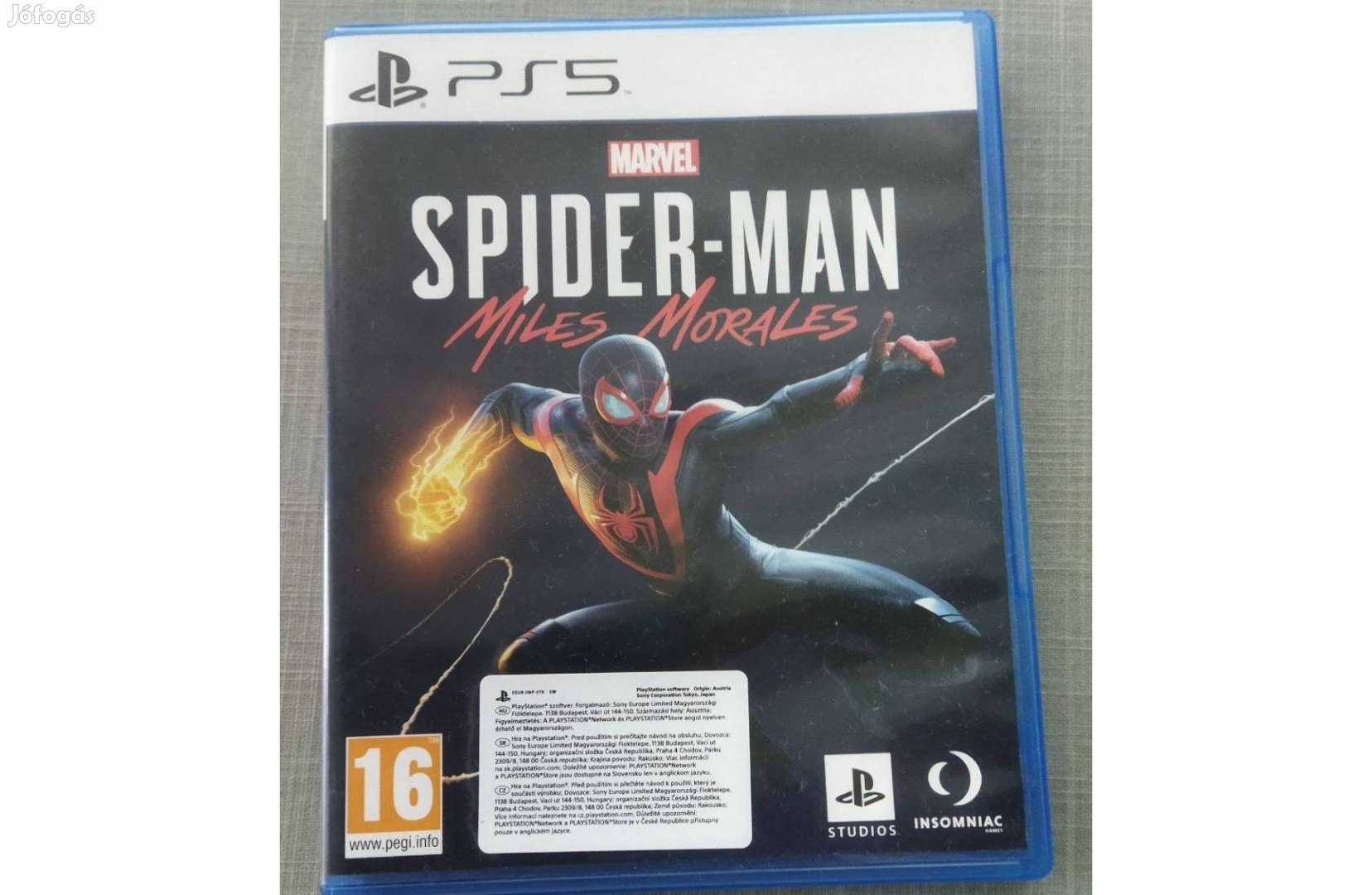 Eladó Spiderman Miles Morales PS5 játék