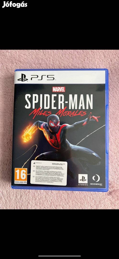 Eladó Spiderman Miles Morales ps5 játék