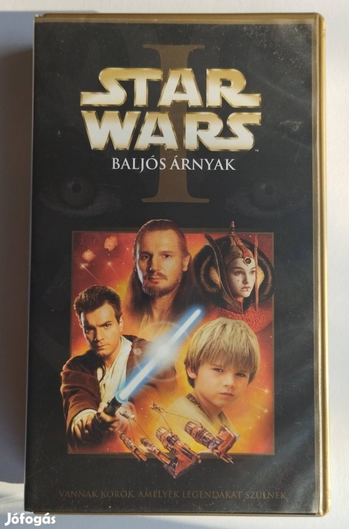 Eladó Star Wars Baljós árnyak VHS videókazetta