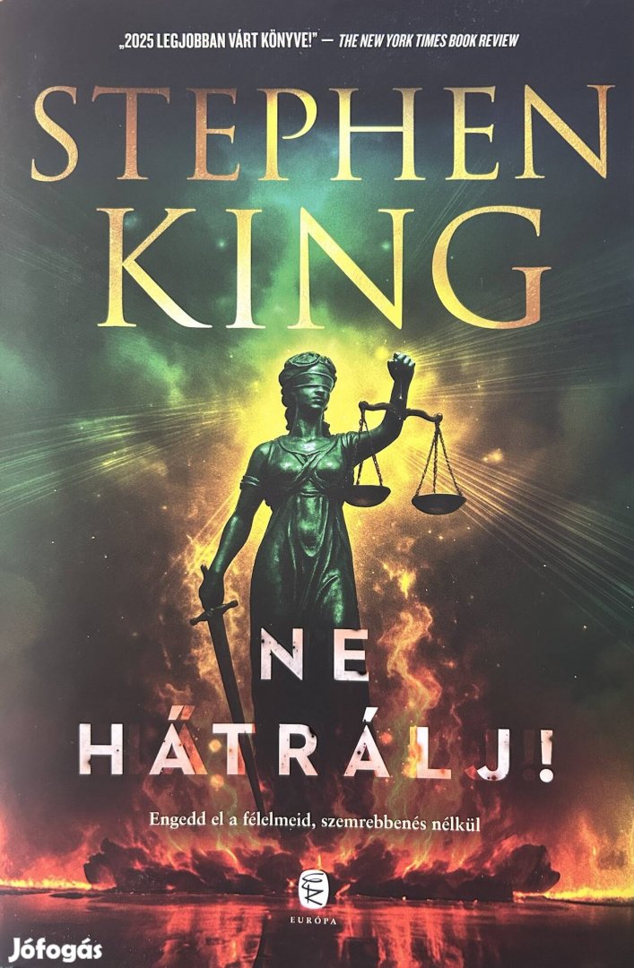 Eladó Stephen King Ne hátrálj! című könyv