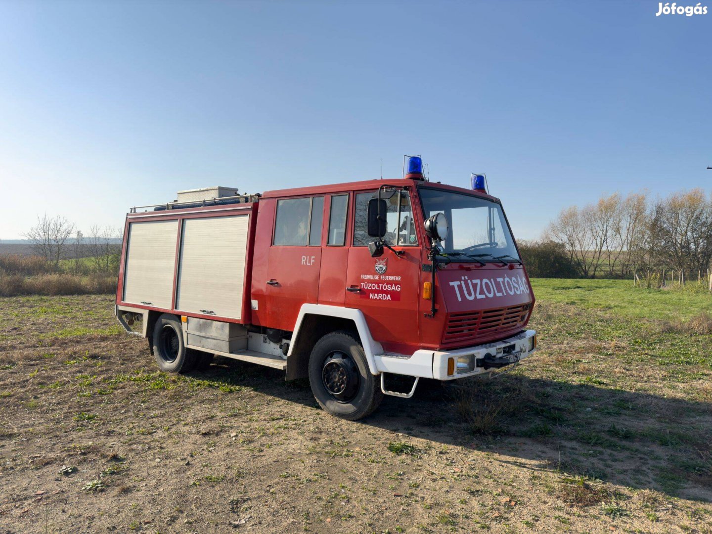 Eladó Steyr L35 4x4 típusú tűzoltóautó