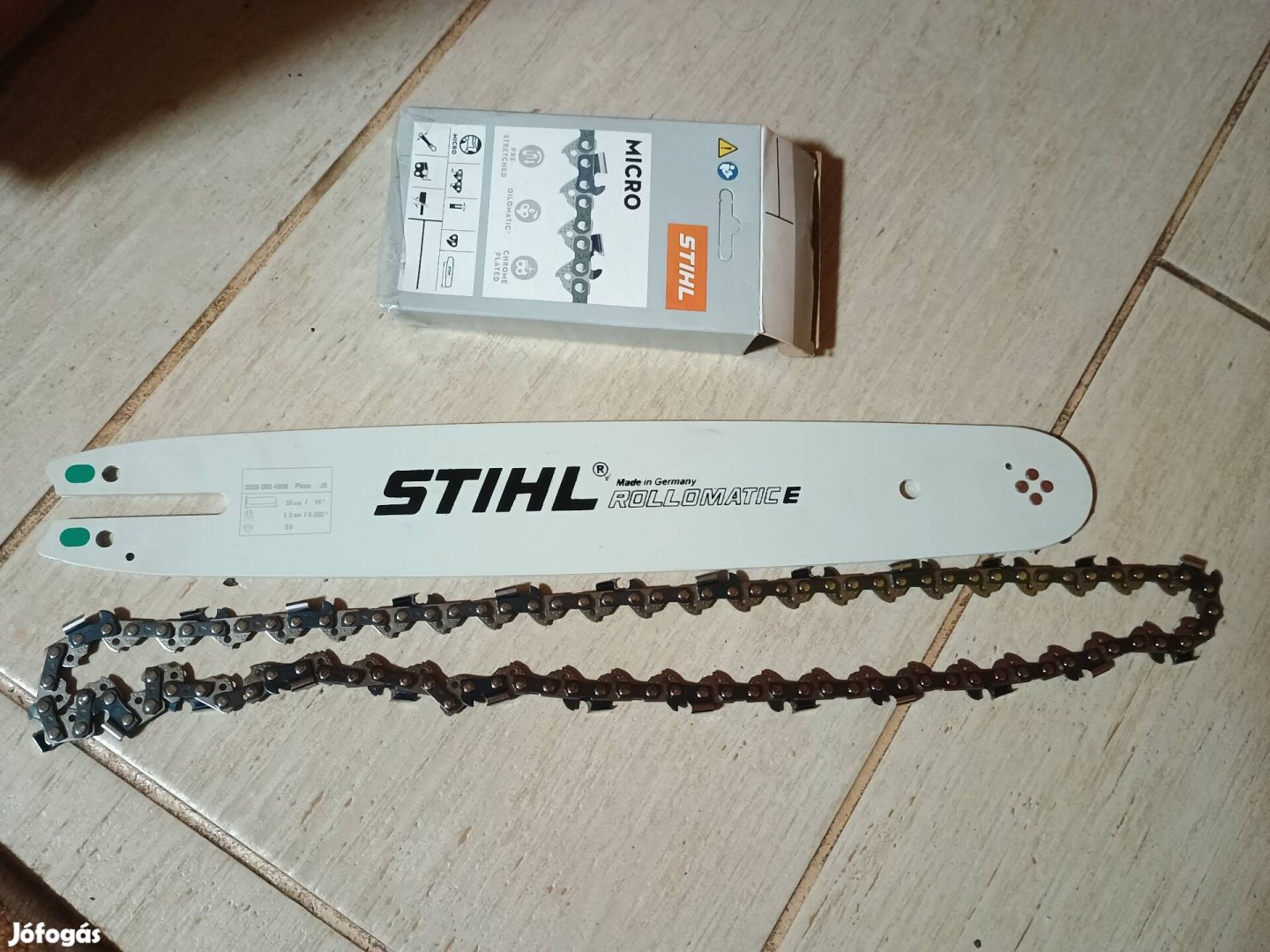 Eladó Stihl lánc vezető szett