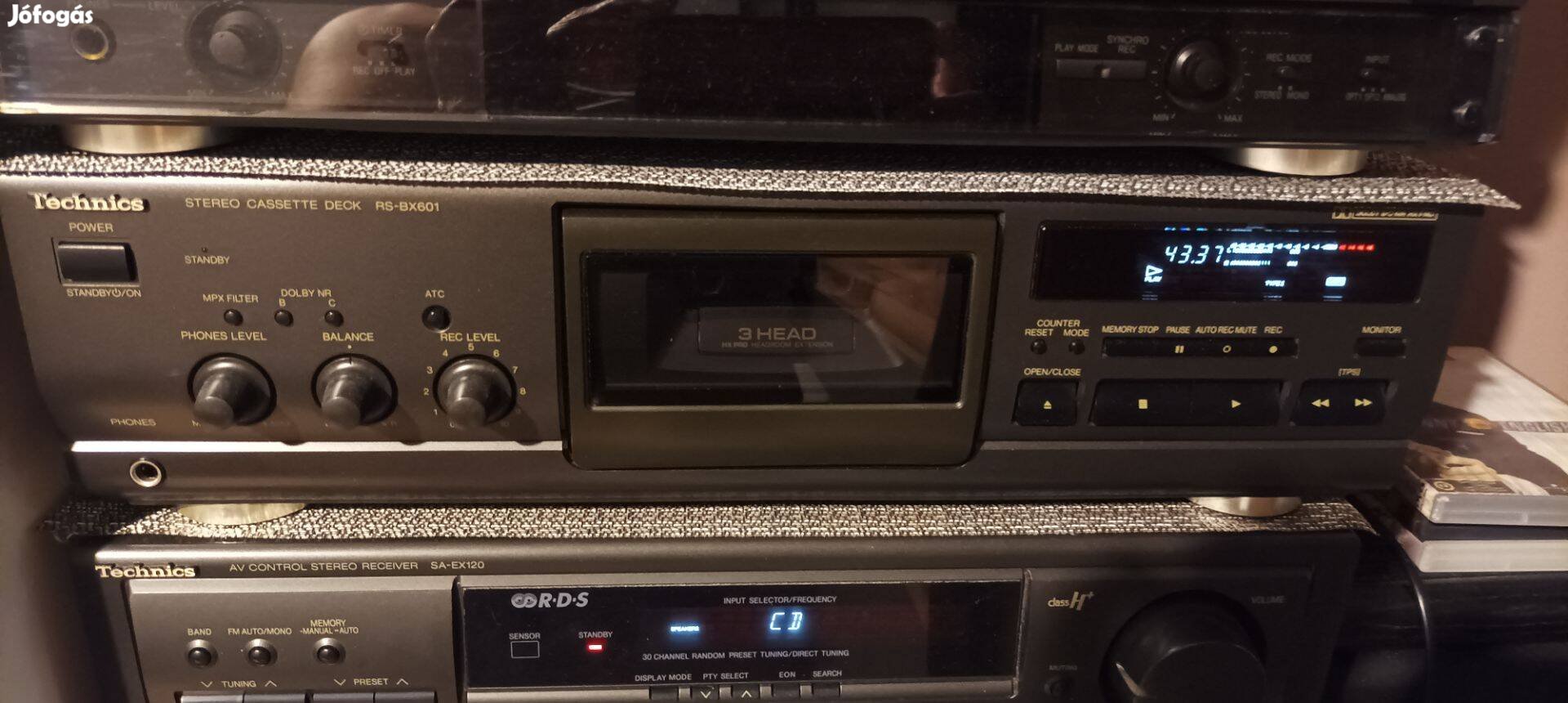 Eladó Technics Rs-Bx601- audio magnó deck