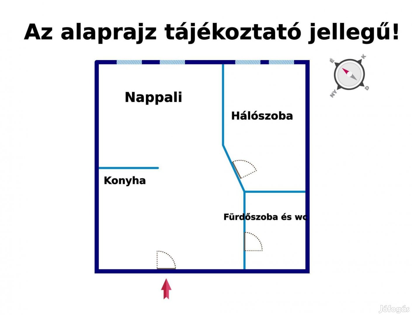 Eladó Téglalakás Szegeden, garázzsal és zárt udvarral